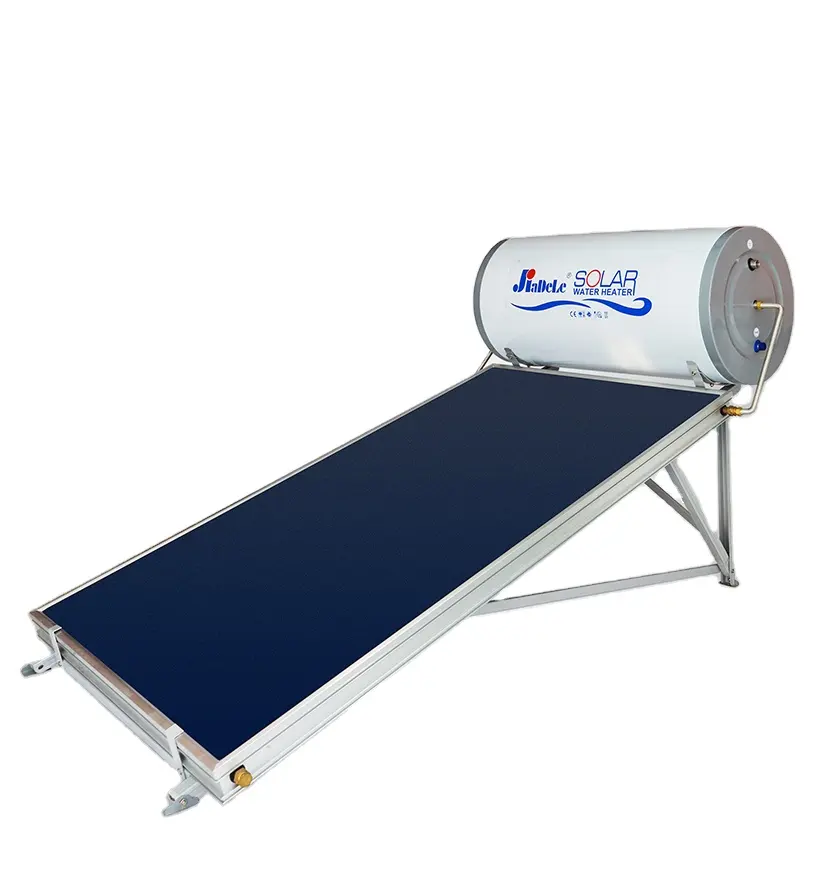Jiadele 300L năng lượng mặt trời tấm phẳng thép không gỉ năng lượng mặt trời nóng Máy nước nóng hệ thống trực tiếp thu hệ thống chauffe Eau Solaire