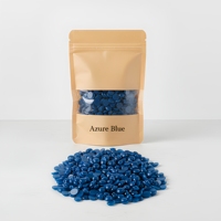 Kit chauffe-cire numérique 500cc, chauffe-cire électronique avec 4 sachets de 100g de cire en grains pour l'épilation corporelle