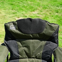 Fauteuil pliant 22 tubes avec poche isotherme, pour la pêche, le camping, la plage, en tissu Oxford 600D, avec coussin rembourré doux, mobilier d'extérieur