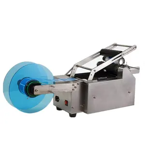 Easy To Operate MT-50 Semi-automatic Round Bottle Labeler Machine for wine/water bottle