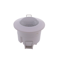 Détecteur de mouvement infrarouge intelligent pour la sécurité domestique, construction en aluminium et plastique, automatisation, blanc, KNX