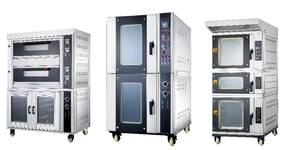 Vigevr-Horno eléctrico combinado de gas de convección de aire caliente con caja de fermentación de 5 bandejas, máquina de panadería - Product Image 4