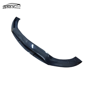 ลิ้นกันชนหน้าคาร์บอนไฟเบอร์ทรง FD สำหรับ <span class=keywords><strong>Mercedes</strong></span>-<span class=keywords><strong>Benz</strong></span> C-<span class=keywords><strong>Class</strong></span> W205 C43 Pre LCI - Product Image 5