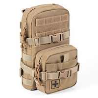 Sac à dos tactique imperméable Spoir pour hommes, sac à dos de randonnée en plein air avec plusieurs compartiments et camouflage numérique