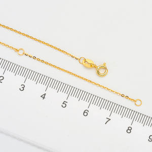 Accesorios de Plata Pura S925 para DIY con Perlas, Chapados en Oro Blanco y Oro Rosa, Anillo en O, Cadena Fina Cruzada, Fornituras para Joyería, Espaciadores - Product Image 4