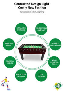 Macchina da Gioco Arcade per Sale <span class=keywords><strong>Giochi</strong></span> Biliardino Interattivo Multigiocatore <span class=keywords><strong>a</strong></span> Gettoni Calcio Balilla da Interno - Product Image 4