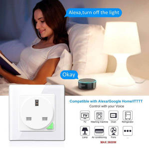 Interrupteur mural tactile WIFI Tuya TY-UK86, commande vocale Alexa Google Home Yandex Alice, panneau en verre trempé - Product Image 3