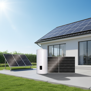 60/80/120L Çift Sistem AC/DC İnvertörsüz Özel Logo Kapasiteli Karton AB/ABD Standartlı PV Su Isıtıcısı - Product Image 6