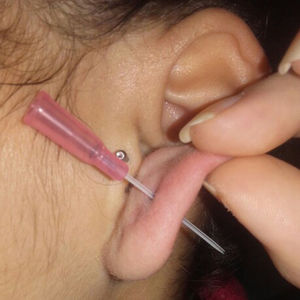 Aiguille de perçage jetable en acier inoxydable de qualité médicale, outils de perçage pour nombril, sourcil, oreille, <span class=keywords><strong>piercing</strong></span> - Product Image 5