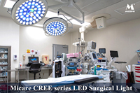 Lampe LED Chirurgicale Médicale Scialytique Plafonnier pour Salle d'Opération avec Caméra