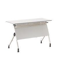 Table de formation pliante modulaire portable moderne SHINING en gros avec plateau en bois pour bureau et conférence – Garantie 1 an