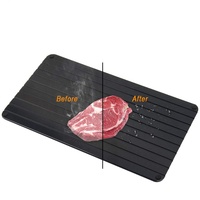 Plateau à dégelage rapide de la viande, accessoires de cuisine, pour la dégivrage des aliments, et la dégelage rapide, avec épaisseur de 3mm