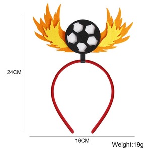 Bandeaux de football en polyester écologique de haute qualité, accessoires promotionnels pour événements sportifs et fêtes - Product Image 4