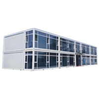 Casa Container 20FT, Casa Mobile Prefabbricata, Villa, Edificio per Uffici, Casa Container Flat Pack Altamente Conveniente