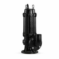 Pompe submersible à double canal haute performance pour eaux usées, en acier inoxydable et fonte, industrielle, anti-colmatage, pour drainage des eaux usées, OEM