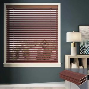Wooden <b>Venetian</b> <b>Blinds</b> Remote Control Motorized Indoor Shutters High Quality <b>Blackout</b> Smart <b>Blinds</b> Eco-Friendly Easy Clean - Product Image 4