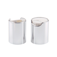 Capuchons en plastique à disque 24/410 24/415, Capuchon à rabat personnalisé en plastique en aluminium Superior Do Disco, Capuchon supérieur à disque en plastique doré en aluminium de 18mm