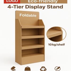 Custom PP Material <b>Display</b> <b>Rack</b> for Retail Store PVC Foam Board Stand Cardboard Cut Processing Service Printed Design Option - Product Image 2