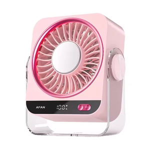 Ventilateur de refroidissement semi-conducteur portable USB rechargeable 5 vitesses à commande tactile pour extérieur, idéal pour climatisation et rafraîchissement (26 ans) - Product Image 5