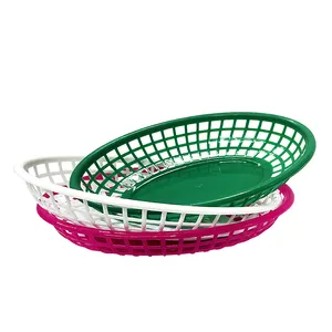 Hotel Kitchen Use Small Fruit Basket Plastic PP Storage Basket Fast Food Basket