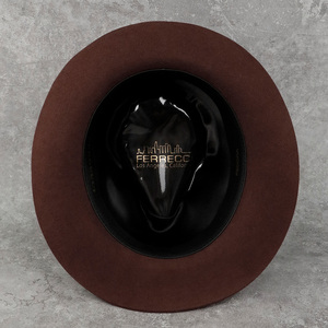 Cappello Fedora uomo all'ingrosso cappello 2022 Fedora 100% di lana australiana - Product Image 3
