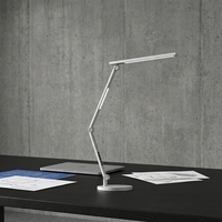 Lampe de bureau LED pliable et réglable à intensité variable, lumière moderne douce pour les yeux, idéale pour l'étude, les travaux manuels et l'art des ongles