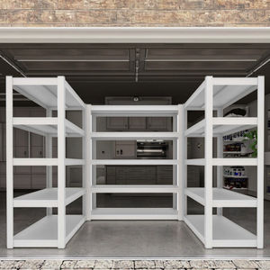 אחסון מתכת ביתי של היצרן <span class=keywords><strong>3</strong></span>-6 מדפים עם 4-5 ידיות מדף פלדה זווית ברזל עבור מוסך & שימוש במחסן - Product Image 4