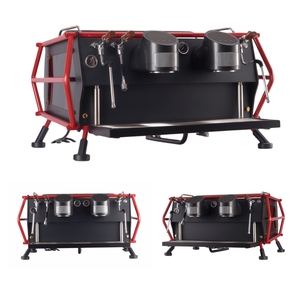 Cafetera Espresso de 2 Grupos, 9 Bares, Bomba Semiautomática, Acero Inoxidable, Cafetera Profesional para Uso Comercial - Product Image 4