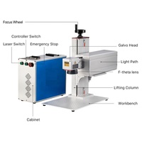 Machine de Gravure et de Marquage Laser UV 3D BlueTimes 3W 5W 10W pour Verre, Bois, Plastique, Cuir et Caoutchouc