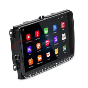 9'' Auto radio 2 Din Android 9.1 Car Radio Stereo 2Din HD 2.5D Tempered Glass Touch Screen Car Video WIFI GPS BT