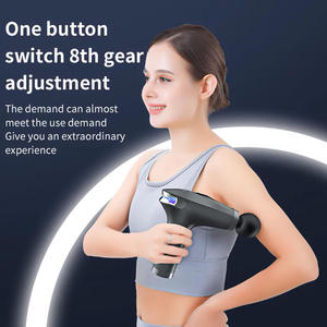 Nouvelles Tendances Masseur Dorsal Sans Fil à Poignée Extensible Détachable, Pistolet de Massage Musculaire à Percussion et Vibration pour la Relaxation des Fascias - Product Image 5