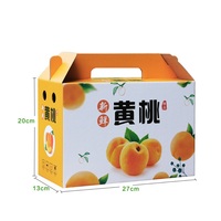 Boîte d'expédition en carton ondulé personnalisée pour fruits, légumes, mangues, conception et impression