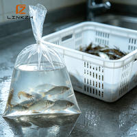 Sac de stockage d'eau pliable et peu encombrant, à trois côtés scellés, en HDPE de qualité alimentaire, réutilisable et léger, pour les voyages quotidiens et l'utilisation en extérieur