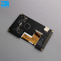 HaoRan HT043K3WQ40T Modul Layar LCD TFT 4.3 Inci 40pin 480X272 Kartu SD MCU 8080 16bit Pengontrol Paralel SSD1963