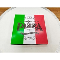 Emballage de logo personnalisé de bonne qualité Boîtes en carton Boîte à pizza de vente en gros de papier ondulé imprimé
