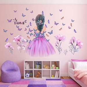 Custom Self-Adhesive Pvc <b>Vinyl</b> Waterproof Wall Sticker <b>Removable</b> Printing Decal Kids Room Walls Home Decoration for Children - Product Image 2
