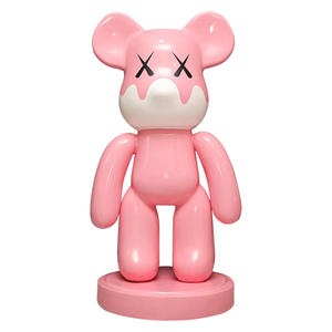 大型暴力熊毛绒装饰时尚卡通雕塑模型商场奶茶店入口客厅 - Product Image 5