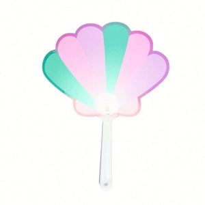 Abanico Plegable Transparente de PVC con Forma Irregular Personalizada, Abanicos de Plástico con Diseño de Ídolos Kpop y Anime para Regalo Promocional - Product Image 5