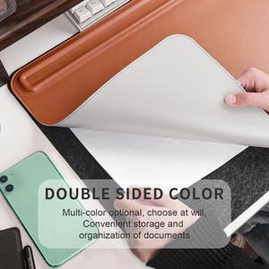 Organisateur de bureau magnétique, tapis de bureau grand format, tapis de souris imperméable en cuir PU pour clavier de bureau - Product Image 6