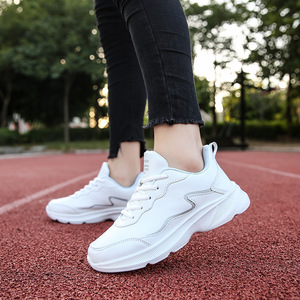 Delle Donne di modo <span class=keywords><strong>Scarpe</strong></span> Da Ginnastica di Sport A Piedi <span class=keywords><strong>Scarpe</strong></span> Da Jogging Nero Bianco Rosa - Product Image 3