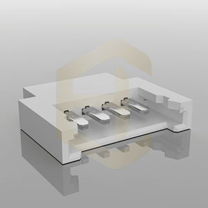 Ventes <span class=keywords><strong>d</strong></span>'usine HC-2007-2A-8AWT-04 Connecteur fil-carte Contact en cuivre - Product Image 3