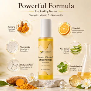 Tonico Viso Illuminante Anti-Macchie con Curcuma, Vitamina C e Niacinamide, Personalizzabile con il Tuo Marchio Privato - Disponibilità Immediata - Product Image 6
