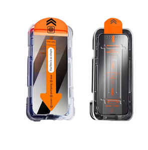 Kit de Instalación de Protector de Pantalla Anti-Espía para <span class=keywords><strong>iPhone</strong></span> 15 Pro Max, <span class=keywords><strong>iPhone</strong></span> 16 Pro, Vidrio Templado para Móviles, <span class=keywords><strong>iPhone</strong></span> 17, Vidrios Celulares - Product Image 1