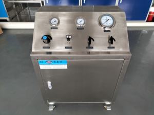 Высокопроизводительная пневматическая поршневая насосная система высокого давления для гелия, водорода, кислорода, азота, природного газа, усилитель, нержавеющая сталь 304 - Product Image 6