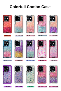 เคสโทรศัพท์แบบมีกลิตเตอร์สีสันสดใส 3 ชั้น 360 องศา สำหรับ Tecno <span class=keywords><strong>Spark</strong></span> Go 2024 20C 20 Pro+ Pova <span class=keywords><strong>6</strong></span> Pro 5 - Product Image 6