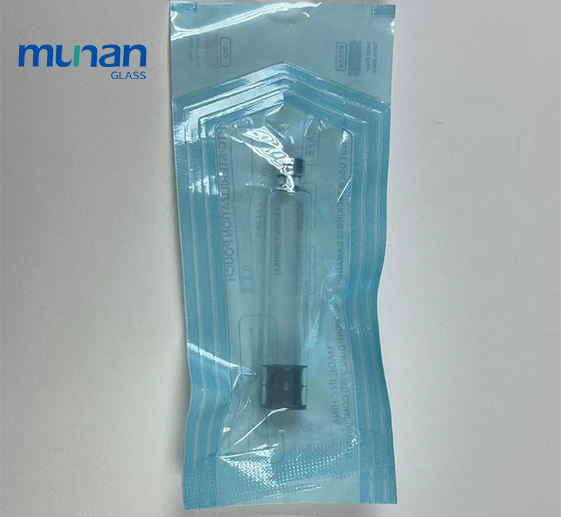 3ml RTU Individual Packaging Glass Cartridge with Rubber Stopper and ...