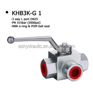 สินค้าขายดี KHB3K-06/KHB3K-08/KHB3K-10/KHB3K-12/KHB3K-14 วาล์วน้ำมันไฮดรอลิกแบบลูกปืน 2 ตำแหน่ง 3 ทาง OEM - Product Image 5