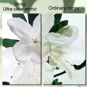 Sinoy clear <b>Silver</b> <b>Mirror</b> Home Decor <b>Mirror</b> Customized Service with High Quality Wall <b>Mirror</b> Can Be Used in Indoor Environment - Product Image 2