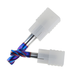 Dao phay đầu vuông cacbua xanh đậm, máy phay CNC, dụng cụ cầm tay dùng cho kim loại HRC45 55 60 70 - Product Image 3