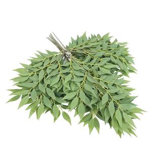<span class=keywords><strong>Hojas</strong></span> Artificiales Verdes para Jardín, <span class=keywords><strong>Hojas</strong></span> de Banyan de Aspecto Real, Ramo Artificial Colorido, <span class=keywords><strong>Hojas</strong></span> Artificiales a Granel para Decoración de Paredes - Product Image 3